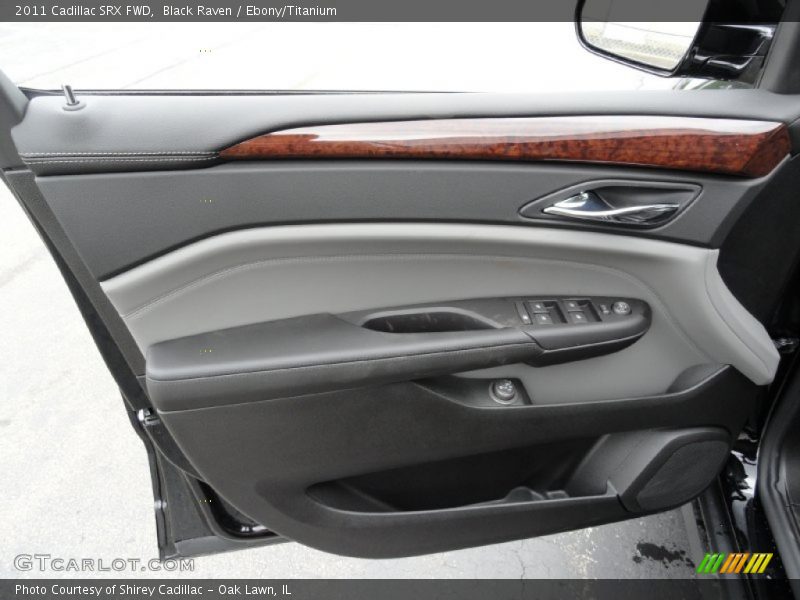 Black Raven / Ebony/Titanium 2011 Cadillac SRX FWD