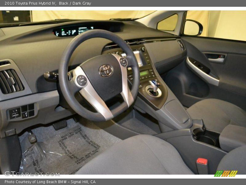 Black / Dark Gray 2010 Toyota Prius Hybrid IV