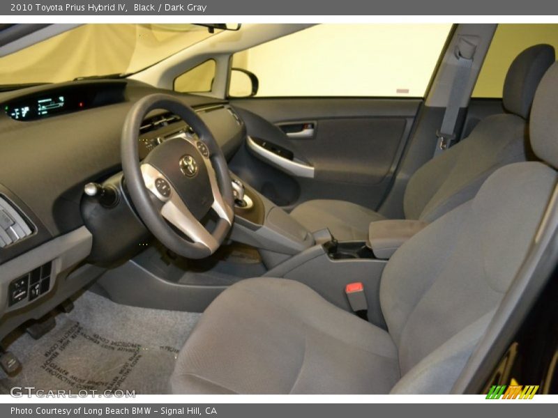 Black / Dark Gray 2010 Toyota Prius Hybrid IV