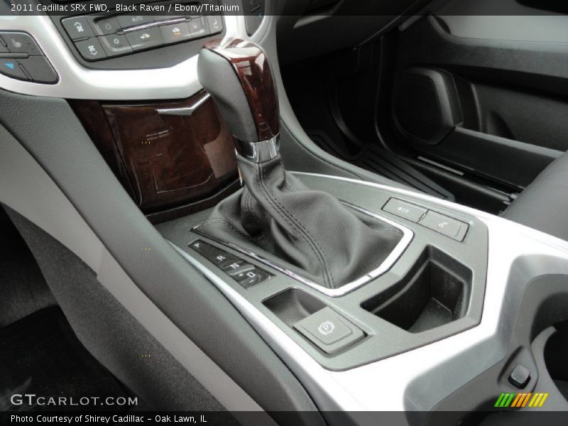 Black Raven / Ebony/Titanium 2011 Cadillac SRX FWD