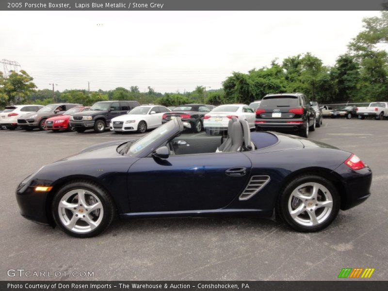  2005 Boxster  Lapis Blue Metallic