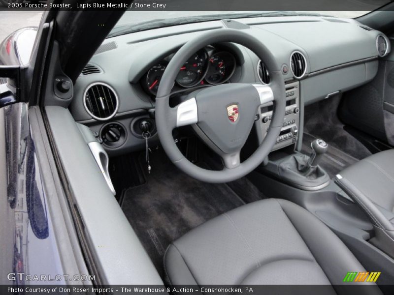 Stone Grey Interior - 2005 Boxster  