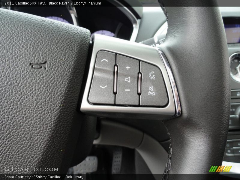 Black Raven / Ebony/Titanium 2011 Cadillac SRX FWD