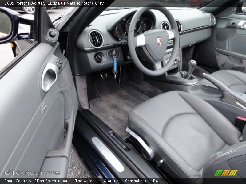  2005 Boxster  Stone Grey Interior