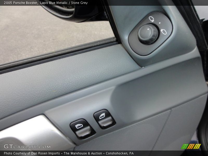 Lapis Blue Metallic / Stone Grey 2005 Porsche Boxster