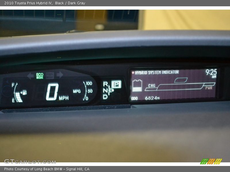 Black / Dark Gray 2010 Toyota Prius Hybrid IV