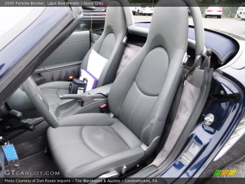  2005 Boxster  Stone Grey Interior