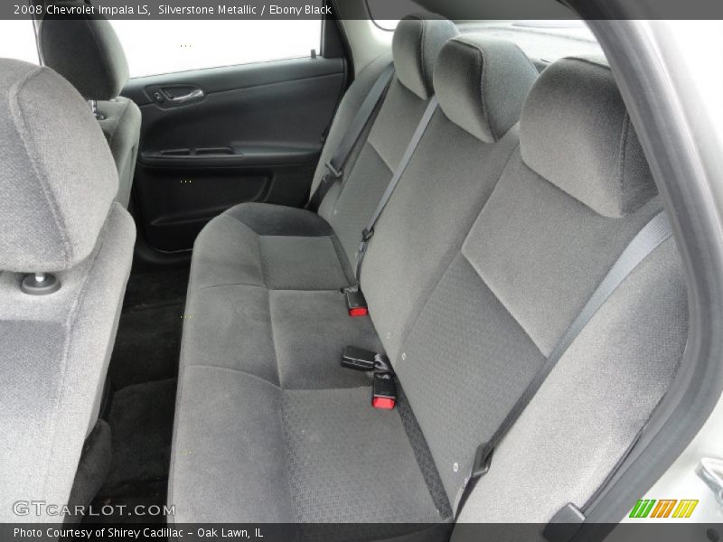Silverstone Metallic / Ebony Black 2008 Chevrolet Impala LS