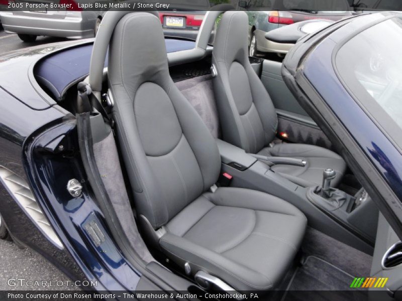  2005 Boxster  Stone Grey Interior