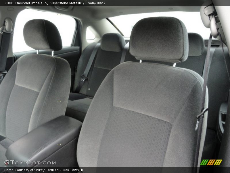 Silverstone Metallic / Ebony Black 2008 Chevrolet Impala LS