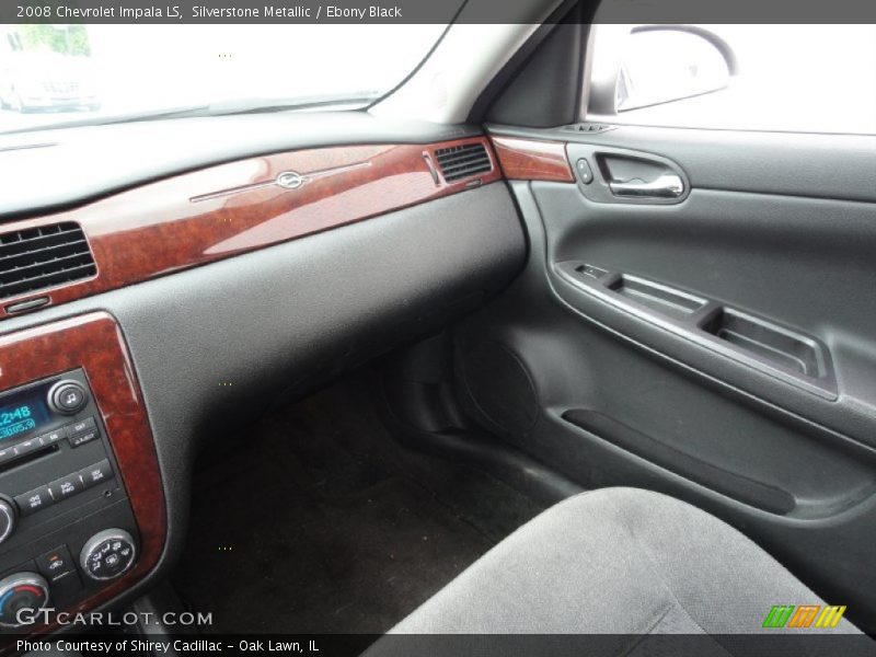 Silverstone Metallic / Ebony Black 2008 Chevrolet Impala LS