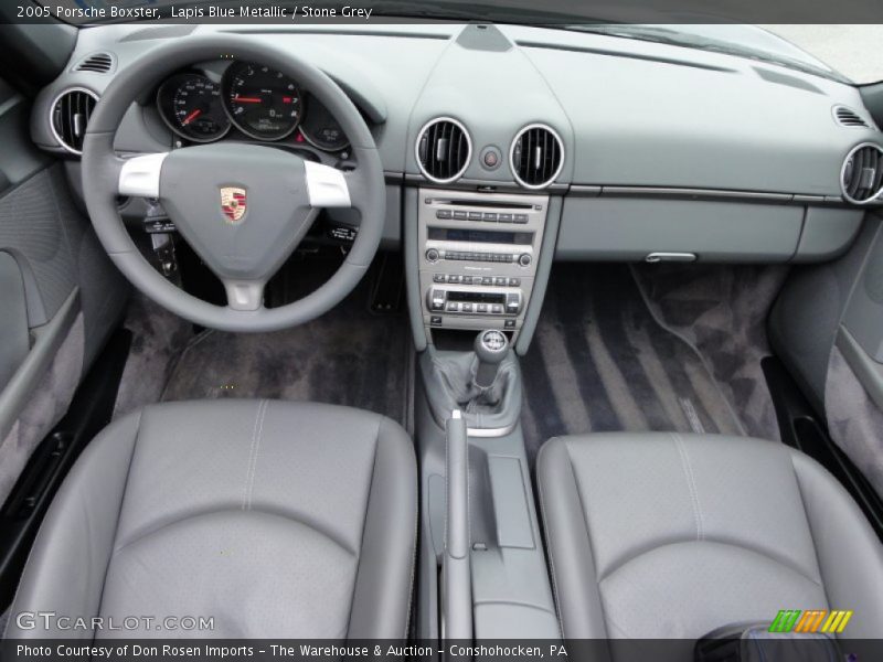 Dashboard of 2005 Boxster 