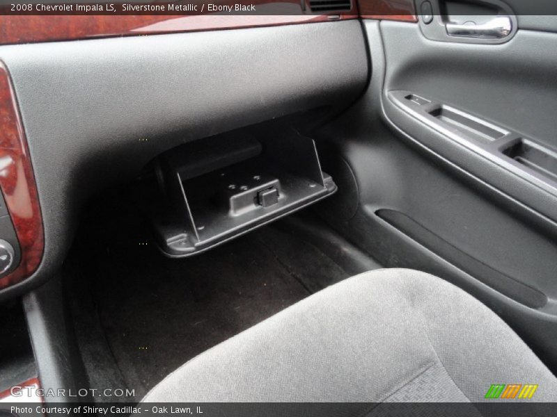 Silverstone Metallic / Ebony Black 2008 Chevrolet Impala LS