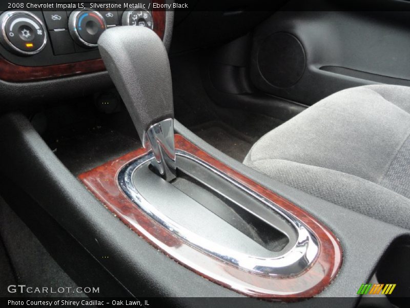 Silverstone Metallic / Ebony Black 2008 Chevrolet Impala LS