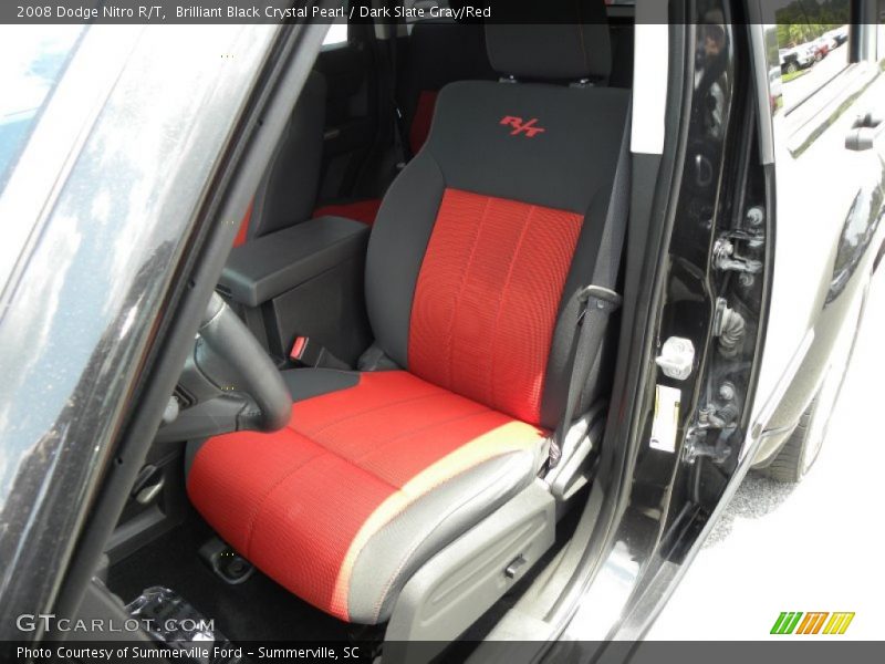  2008 Nitro R/T Dark Slate Gray/Red Interior