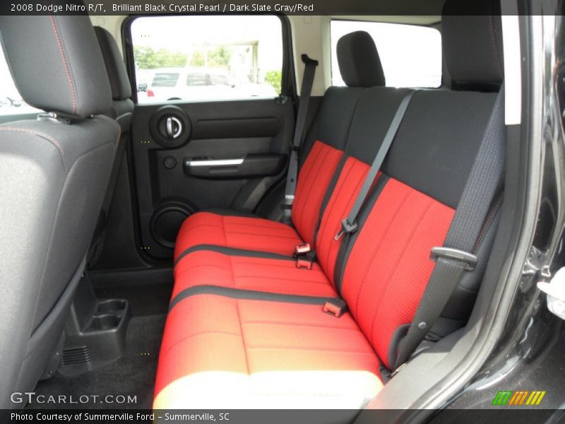  2008 Nitro R/T Dark Slate Gray/Red Interior
