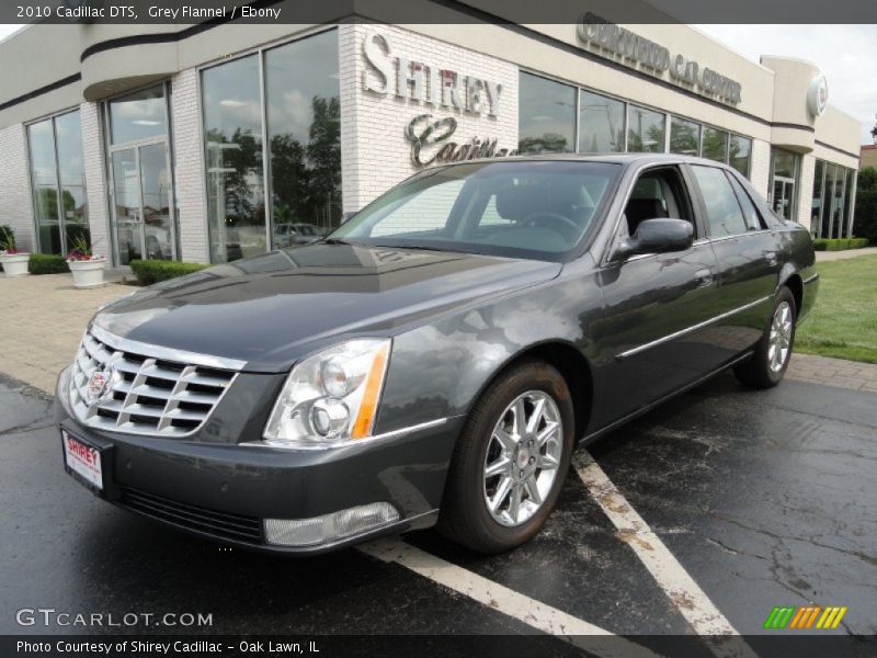 Grey Flannel / Ebony 2010 Cadillac DTS