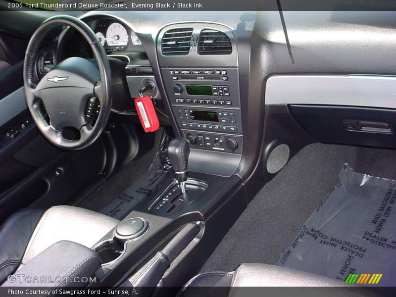 Evening Black / Black Ink 2005 Ford Thunderbird Deluxe Roadster