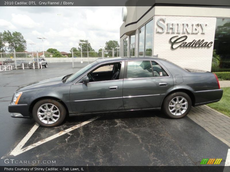 Grey Flannel / Ebony 2010 Cadillac DTS