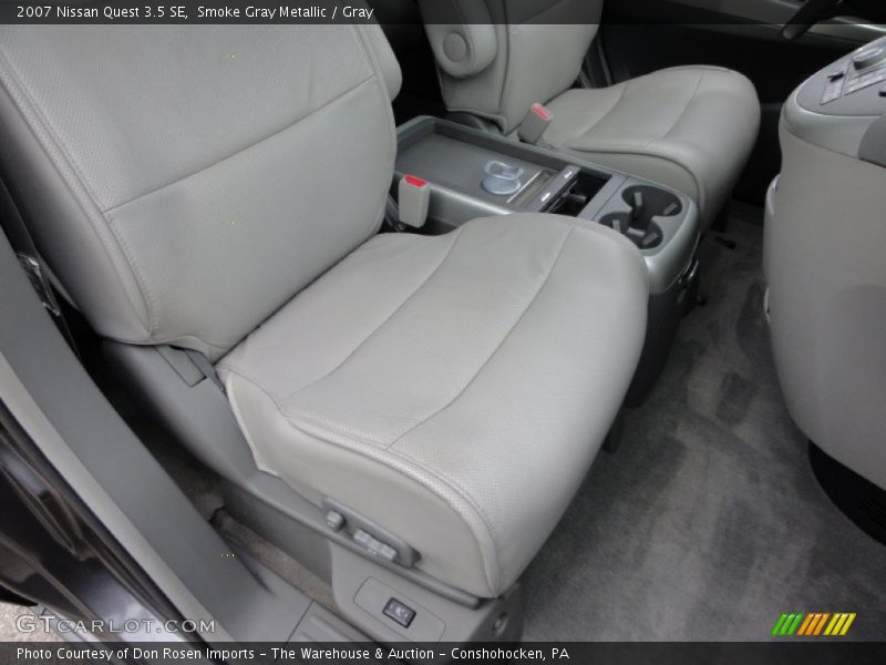 Smoke Gray Metallic / Gray 2007 Nissan Quest 3.5 SE