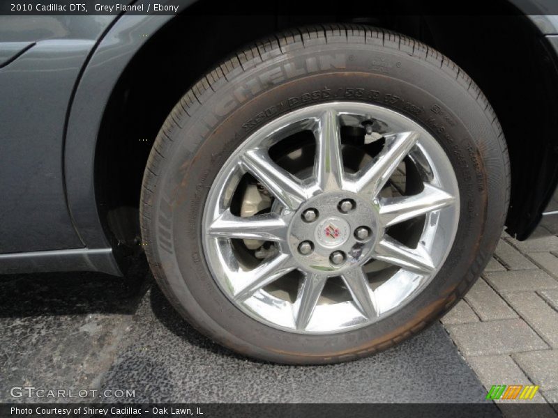 Grey Flannel / Ebony 2010 Cadillac DTS