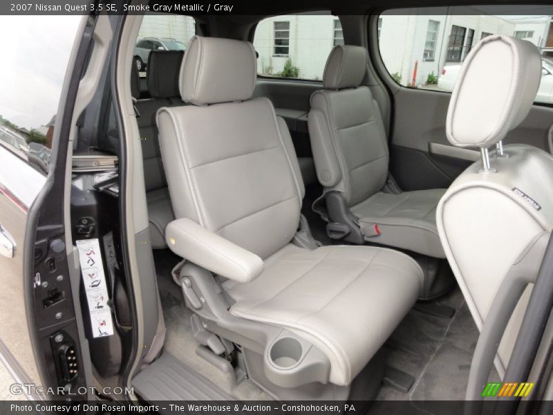 Smoke Gray Metallic / Gray 2007 Nissan Quest 3.5 SE