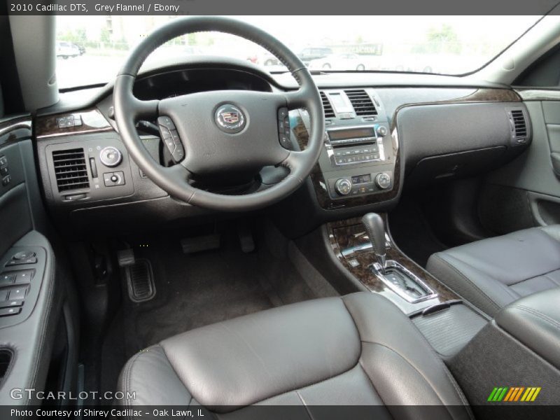 Grey Flannel / Ebony 2010 Cadillac DTS