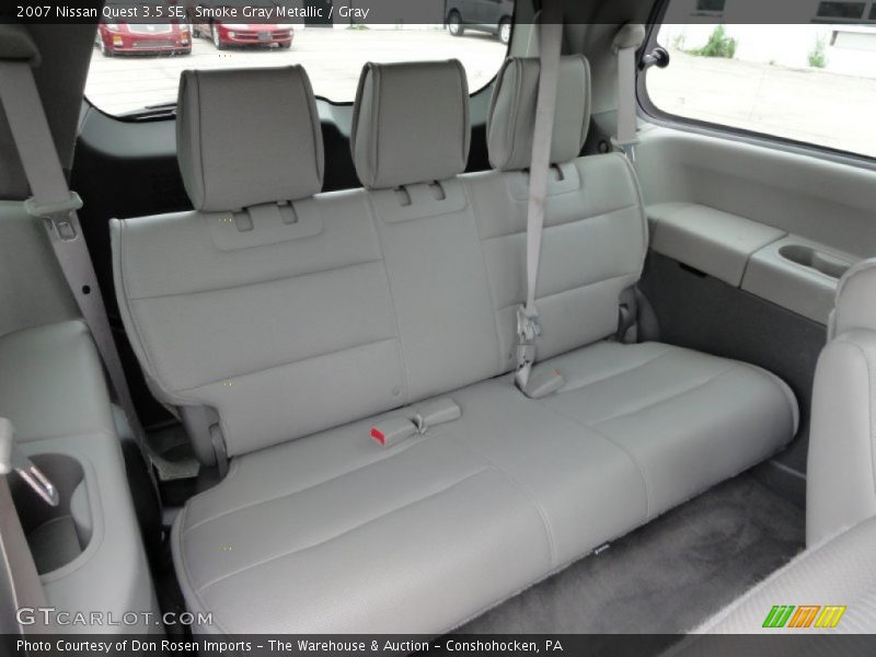 Smoke Gray Metallic / Gray 2007 Nissan Quest 3.5 SE