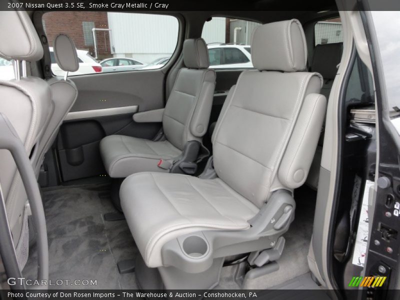 Smoke Gray Metallic / Gray 2007 Nissan Quest 3.5 SE