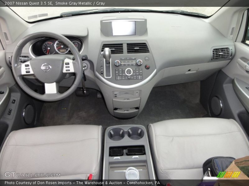 Smoke Gray Metallic / Gray 2007 Nissan Quest 3.5 SE