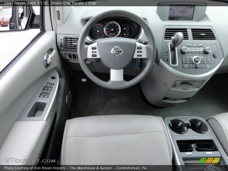 Smoke Gray Metallic / Gray 2007 Nissan Quest 3.5 SE