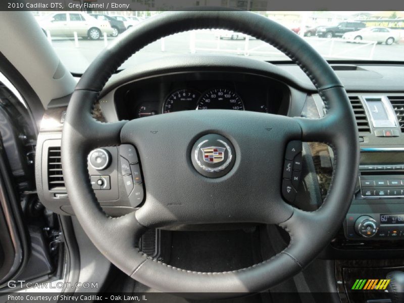 Grey Flannel / Ebony 2010 Cadillac DTS
