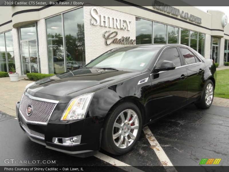 Black Raven / Ebony 2009 Cadillac CTS Sedan