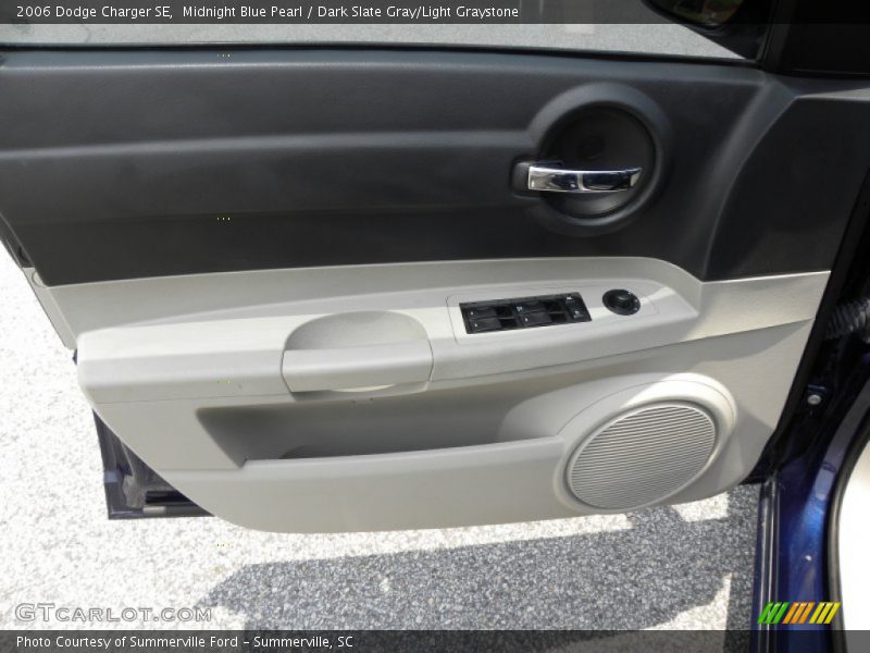 Midnight Blue Pearl / Dark Slate Gray/Light Graystone 2006 Dodge Charger SE