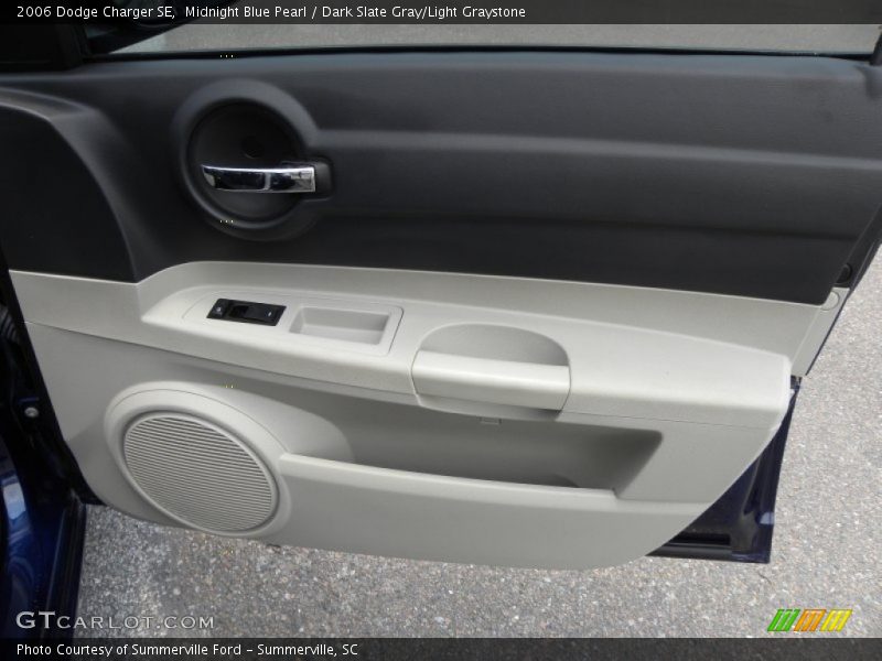 Midnight Blue Pearl / Dark Slate Gray/Light Graystone 2006 Dodge Charger SE