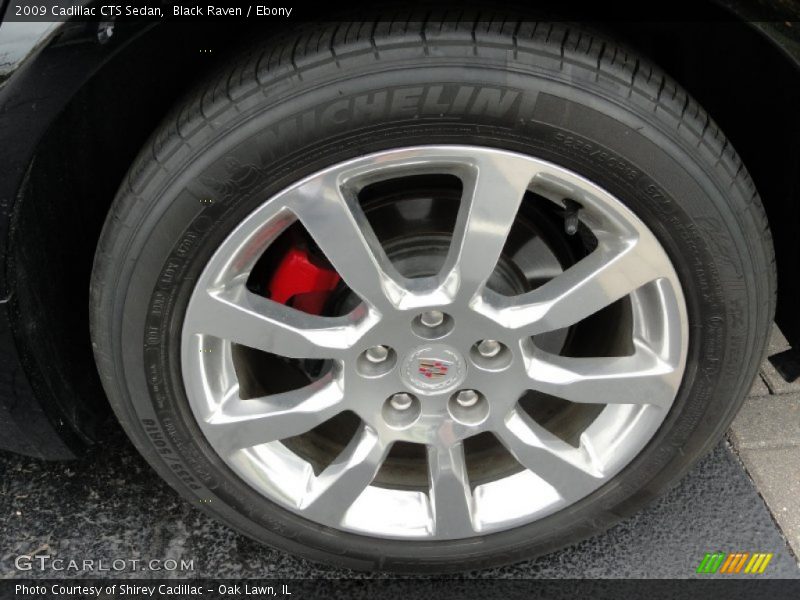 Black Raven / Ebony 2009 Cadillac CTS Sedan