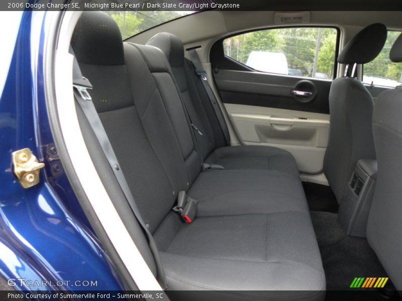 Midnight Blue Pearl / Dark Slate Gray/Light Graystone 2006 Dodge Charger SE