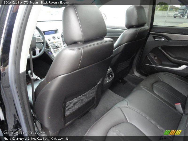 Black Raven / Ebony 2009 Cadillac CTS Sedan