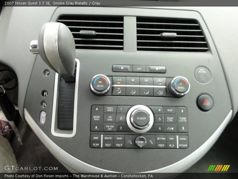 Smoke Gray Metallic / Gray 2007 Nissan Quest 3.5 SE