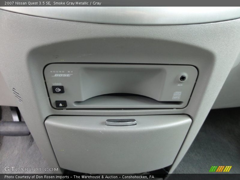 Smoke Gray Metallic / Gray 2007 Nissan Quest 3.5 SE