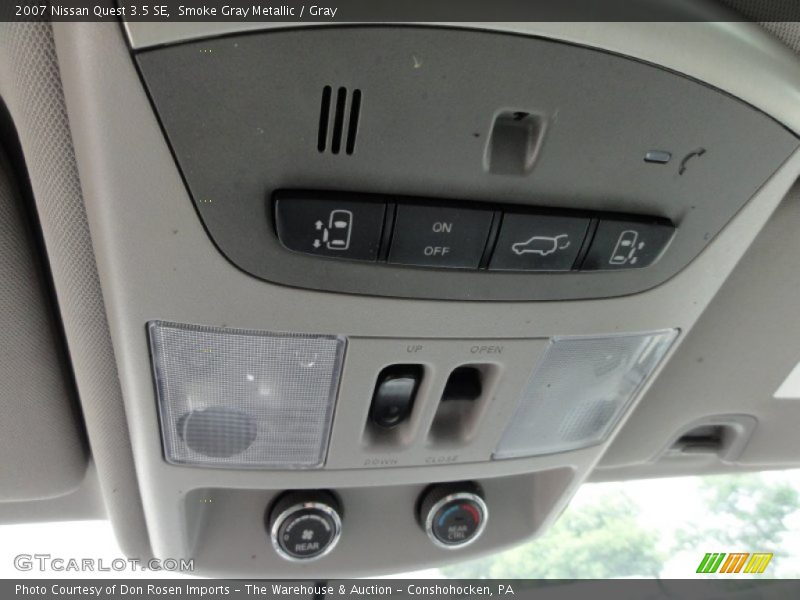 Smoke Gray Metallic / Gray 2007 Nissan Quest 3.5 SE