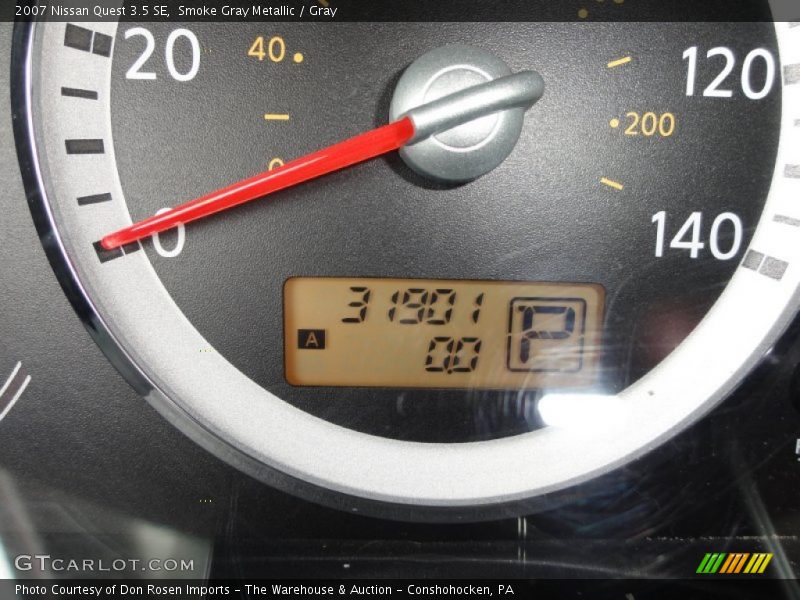Smoke Gray Metallic / Gray 2007 Nissan Quest 3.5 SE