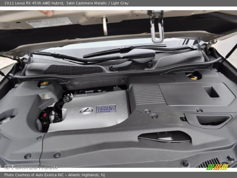  2011 RX 450h AWD Hybrid Engine - 3.5 Liter h DOHC 24-Valve VVT-i V6 Gasoline/Electric Hybrid