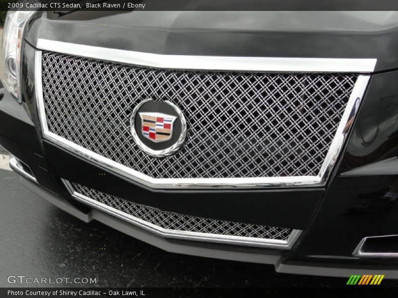 Black Raven / Ebony 2009 Cadillac CTS Sedan