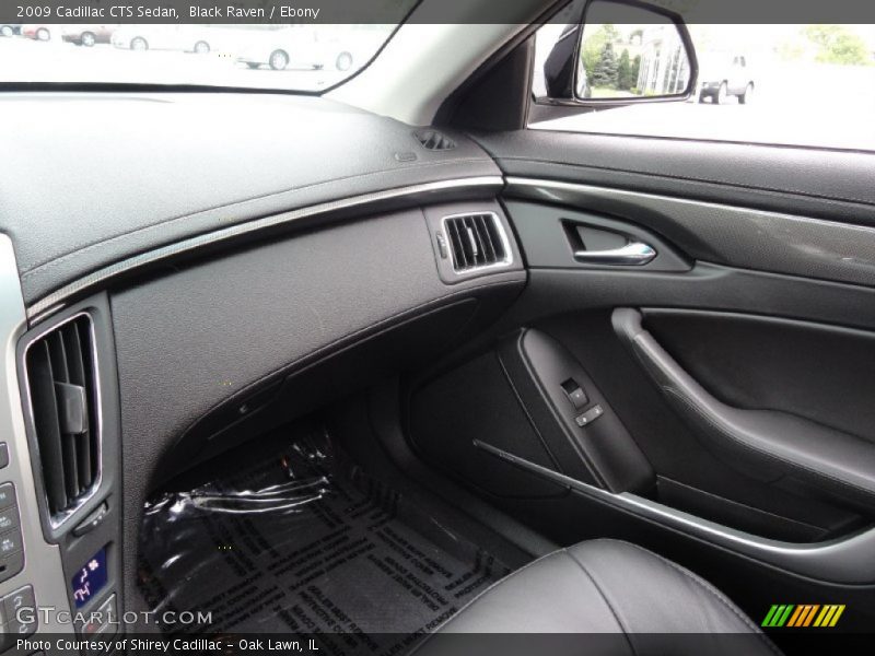 Black Raven / Ebony 2009 Cadillac CTS Sedan