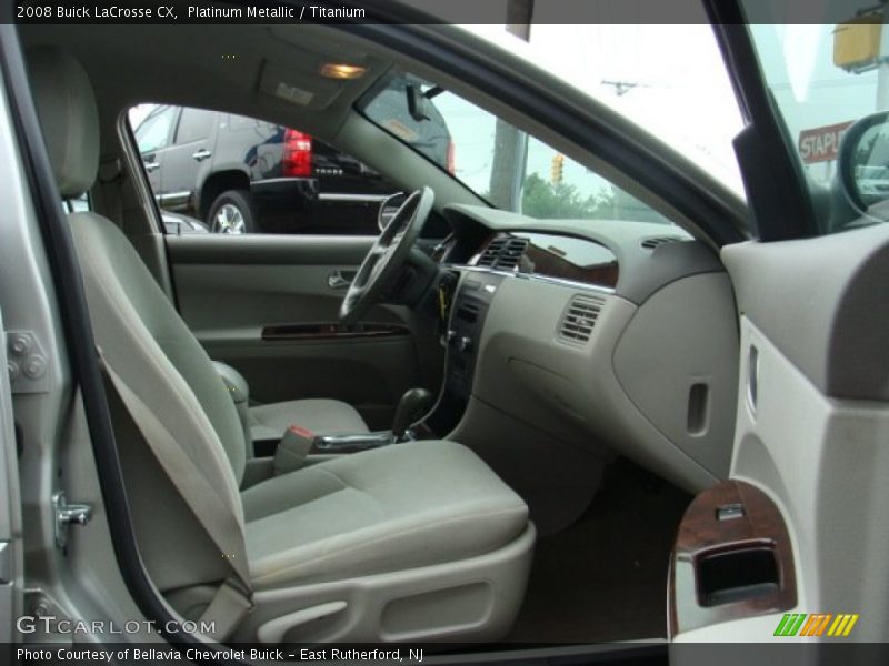 Platinum Metallic / Titanium 2008 Buick LaCrosse CX