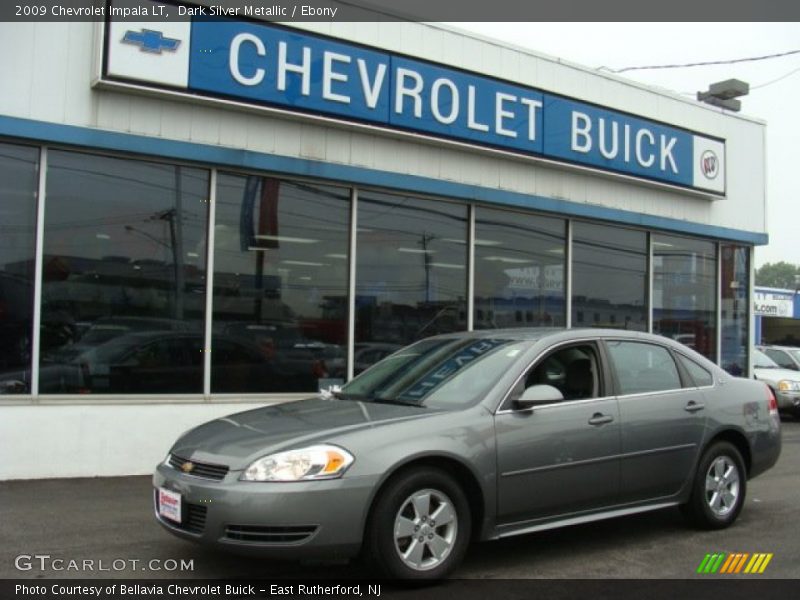 Dark Silver Metallic / Ebony 2009 Chevrolet Impala LT