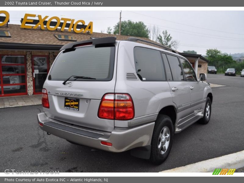 Thunder Cloud Mica / Ivory 2002 Toyota Land Cruiser