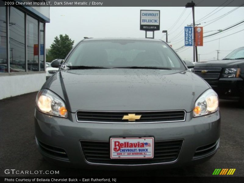 Dark Silver Metallic / Ebony 2009 Chevrolet Impala LT