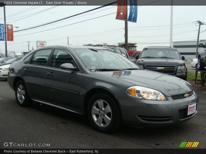 Dark Silver Metallic / Ebony 2009 Chevrolet Impala LT